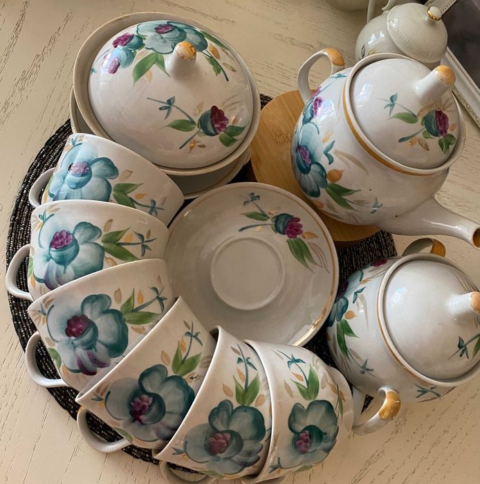 Сервіз советская посуда чашкі тарелкі Полонне Довбиш