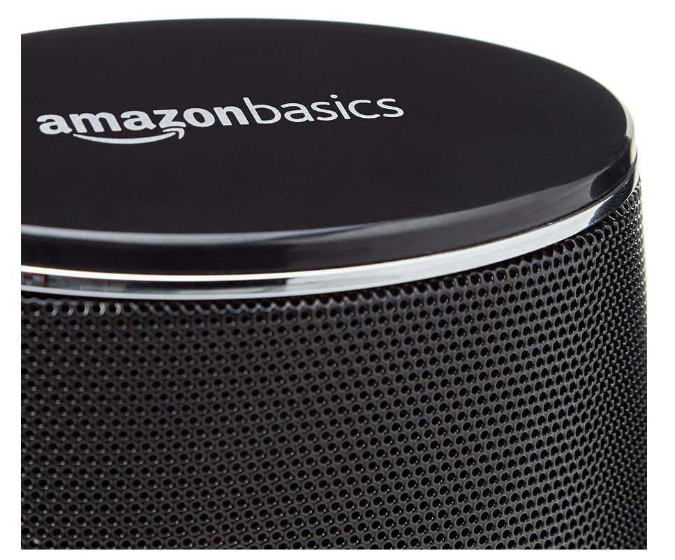 AmazonBasics Głośniki komputerowe BASS LED PC RMS powystawowe