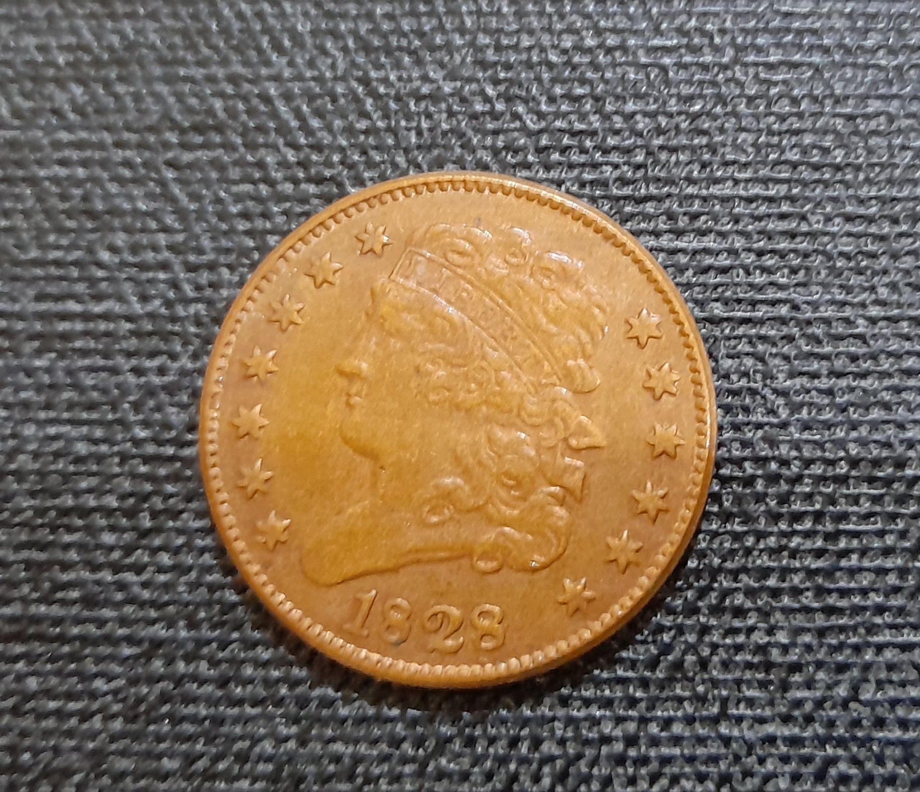 Colecção de moedas antigas USA