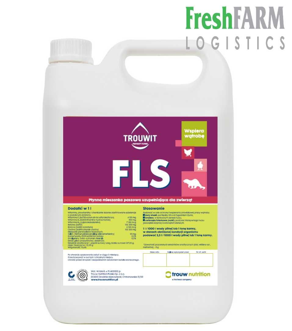 FLS Trouwit 5 L - witaminy dla zwierząt - wspomaga wątrobę i odporność