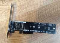 Adapter NVME Asus Hyper M.2 x4 Mini -> PCI Express