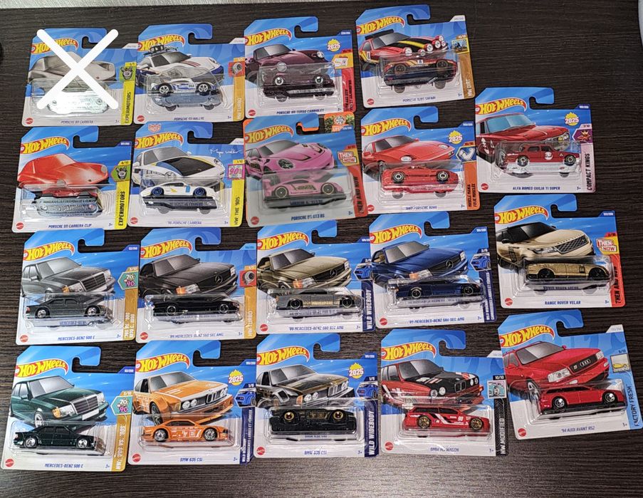 Hot Wheels 2023-2025 "ОНОВЛЕННЯ 01.12" Мейни, 5ти паки, Premium та TH