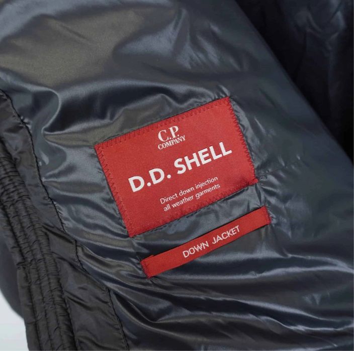 C.P. Company Black D.D. Shell Puffer Jacket