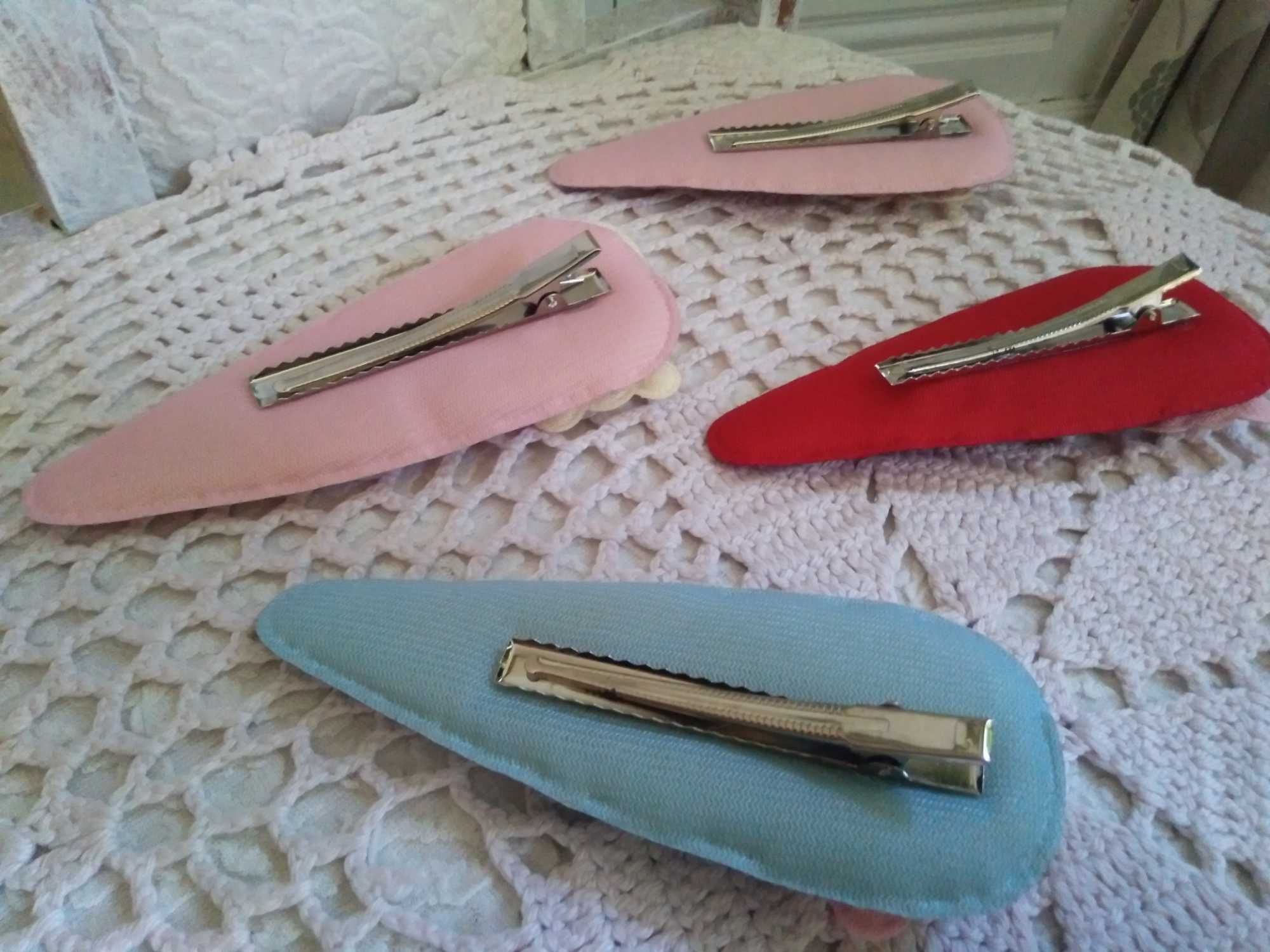 NOWE spinki do włosów handmade oryginalne ozdoby dla dziewczynki zes2