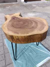 Stolik kawowy drewno.