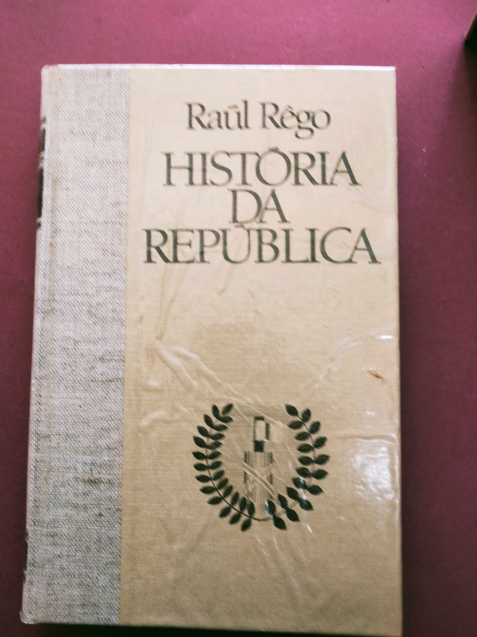 História da República - Raúl Rego 5 Volumes