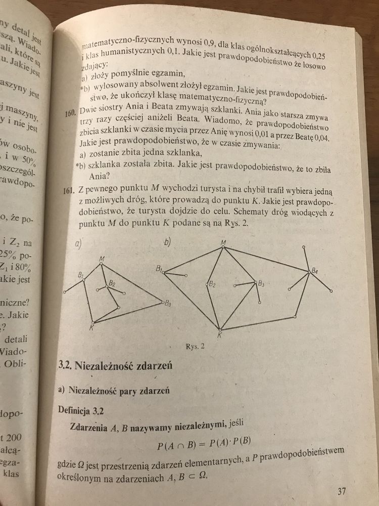 Zbiór zadań z rachunku prawdopodobieństwa dla szkół śr. S. Słowikowski