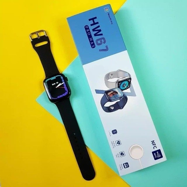 Smart Watch HW 67 Pro max com NFC