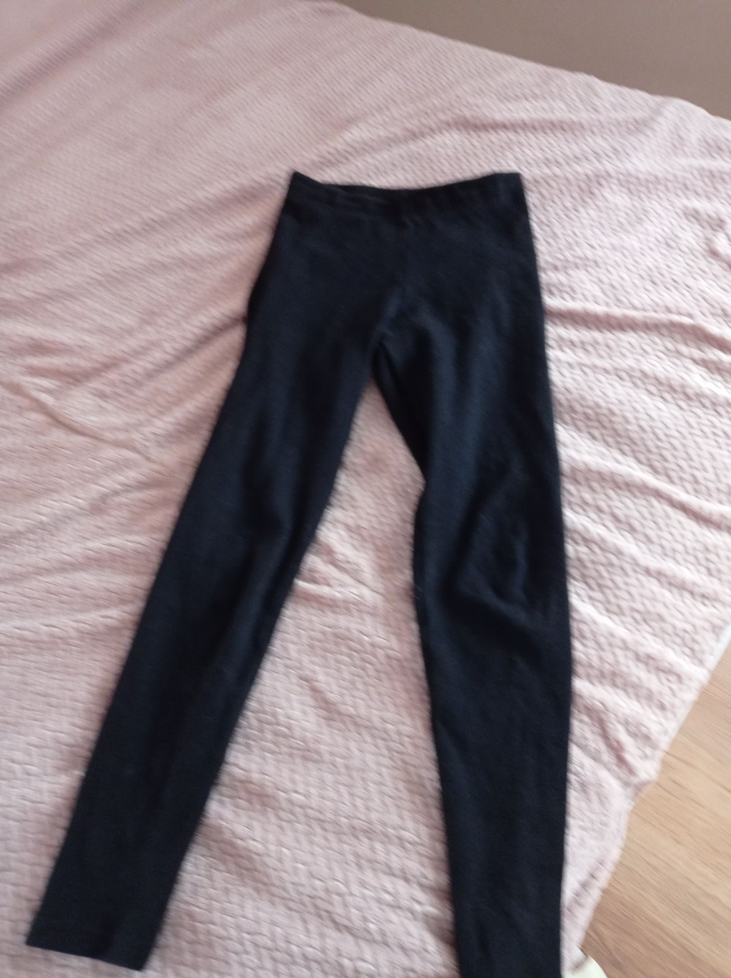 Leginsy czarne damskie