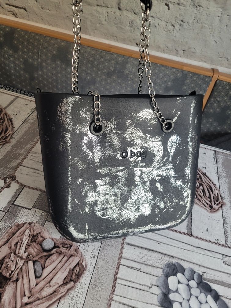 Obag mini Nero - Argento