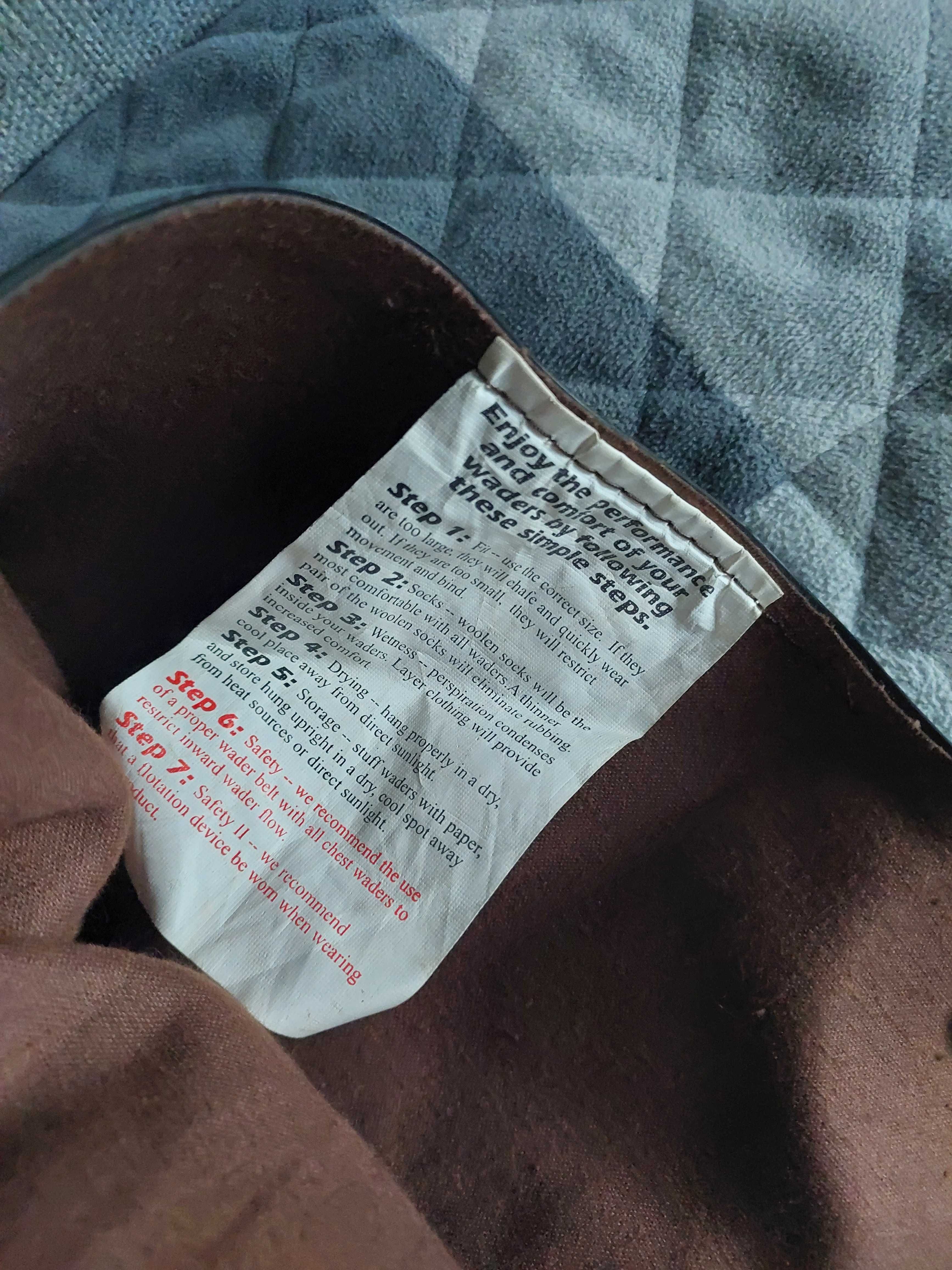 Wodery rozmiar 11 - 44,5
