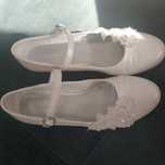 Eleganckie buty dla dziewczynki komunia wesele 35 białe Deichmann idea