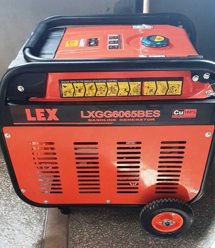 Генератор бензиновый LEX 6-6.5кВт с электростартером