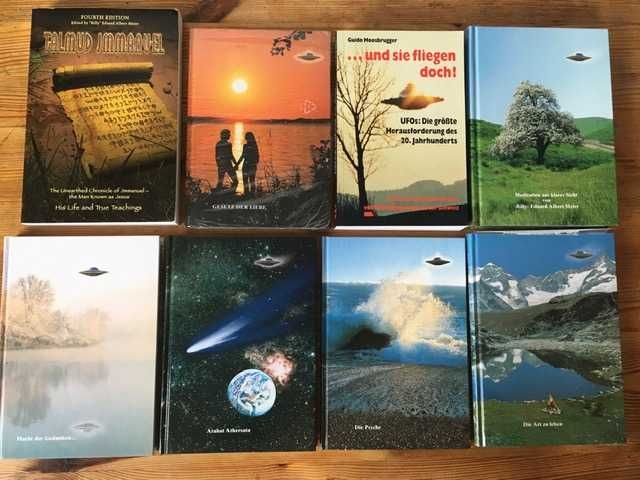 Billy Meier 9 książek po niemiecku + 10 