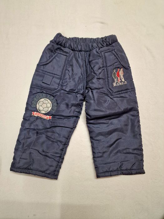 Ocieplane spodnie r.86