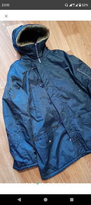 Вінтажна Парка N3-B легкоутеплена Made in Korea по типу альфа