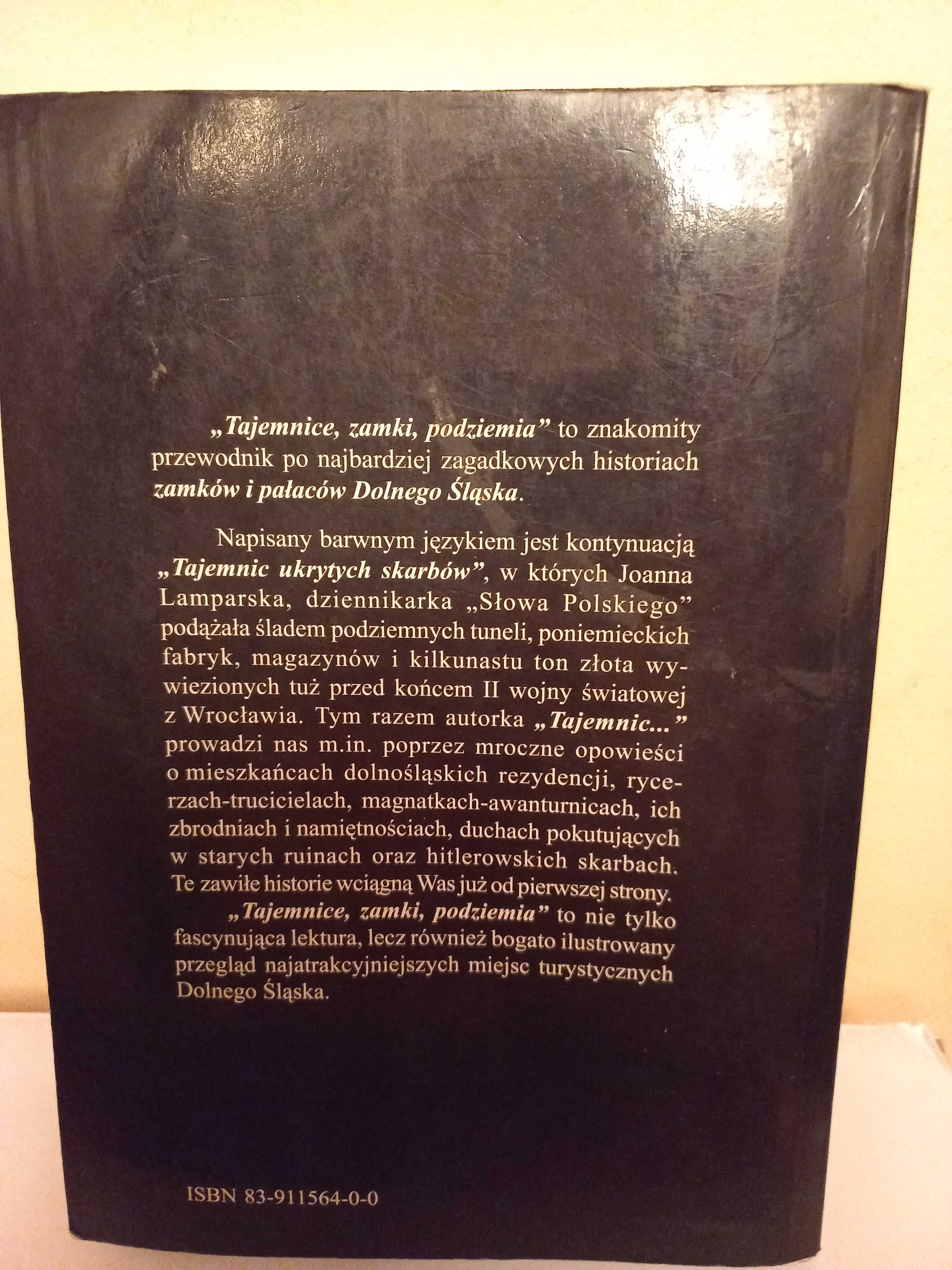 Tajemnice zamki podziemia - Joanna Lamparska