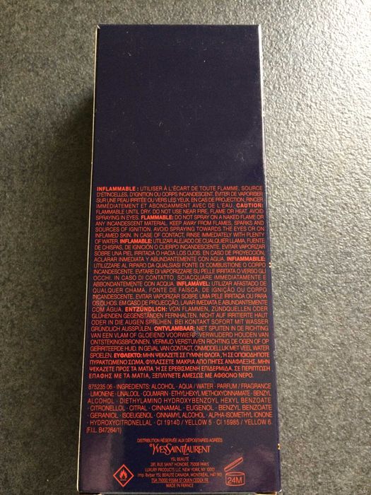 Yves Saint Laurent Opium pour Homme 100ml 2016 rok