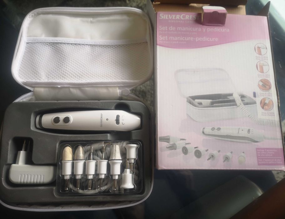 Conjunto para manicura e pedicura