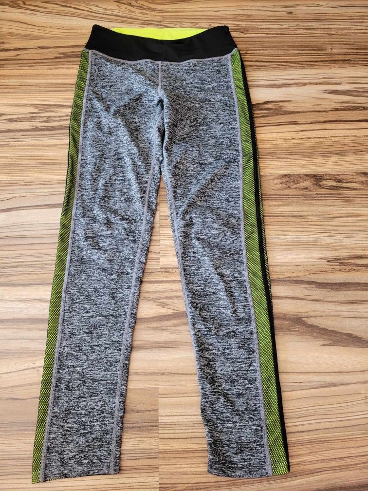 Damskie legginsy z lampasami rozmiar M