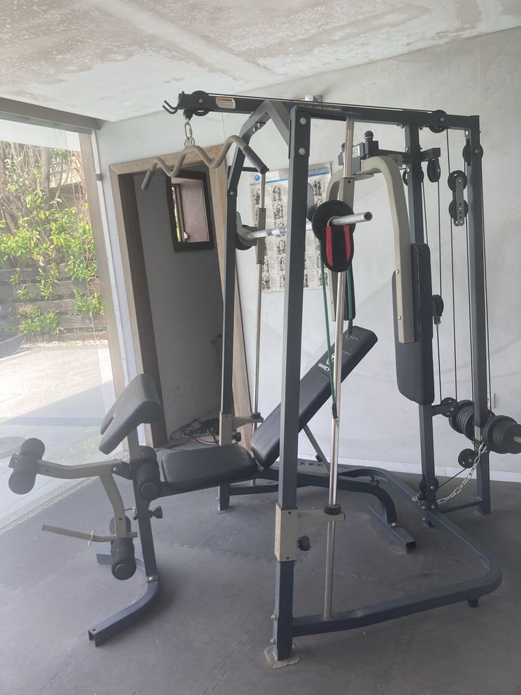 Maquina ginasio/ musculacao multi-funcoes