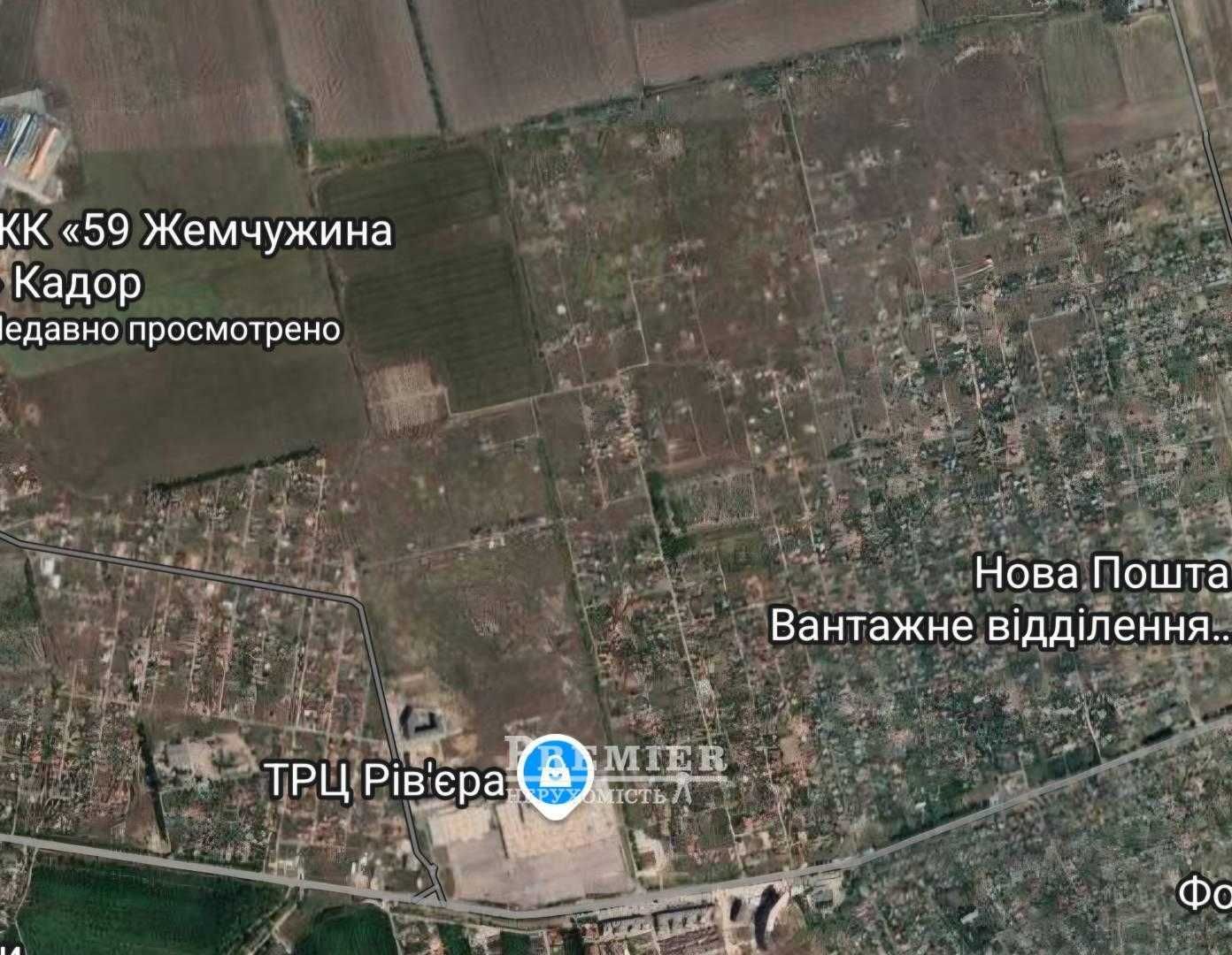 Продаж земельної ділянки 4 га біля ТРЦ Рів'єра, Одеса
