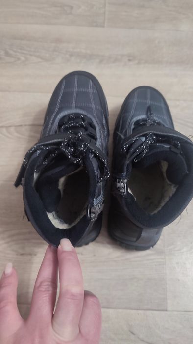 Зимові термо черевики для хлопчика 34 р.