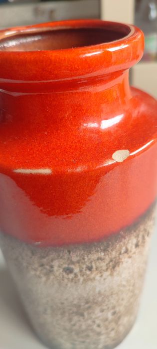 Wazon Scheurich 203-22, vintage, West Germany, lata 70.