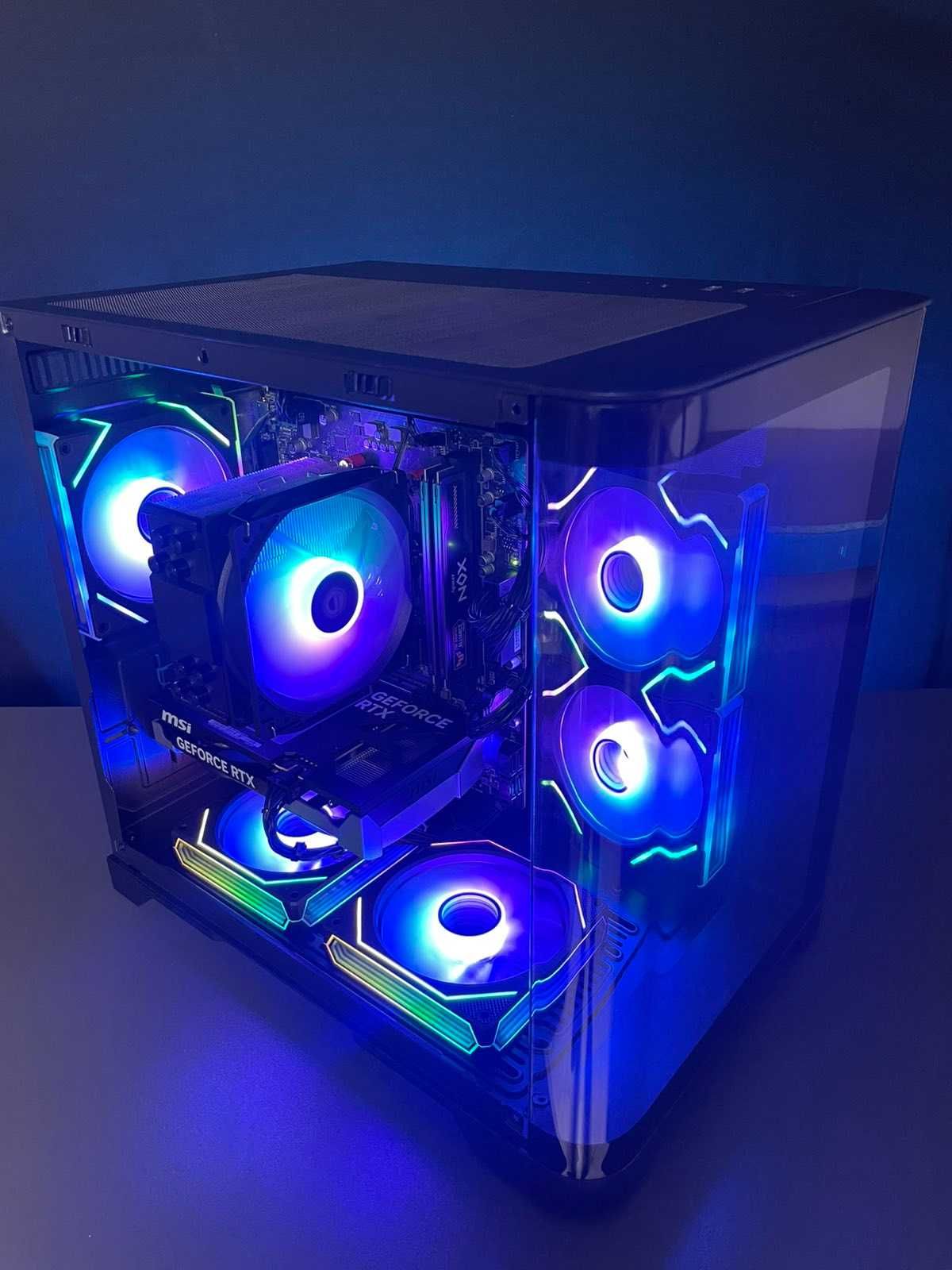 Игровой системный блок∎i3 12100F∎DDR4-16GB∎GTX 1060∎SSD-512GB