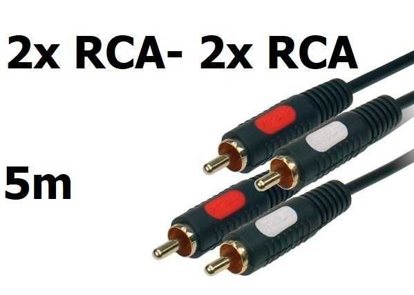 Kabel Prolink 2RCA- 2RCA 5m