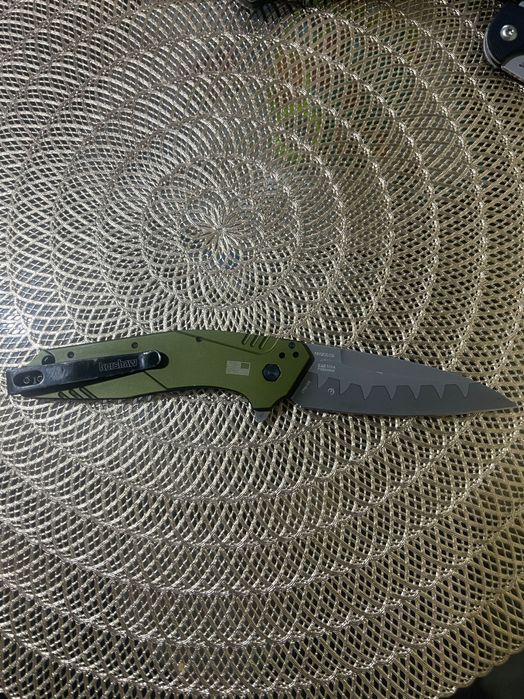 Nóż Kershaw Dividend Olive Composite 1812OLCB