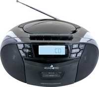 SCHWAIGER -658026- Przenośny odtwarzacz CD z kasetami i radiem | MP3 |