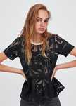 Шикарний кружевний топ блуза Zara
