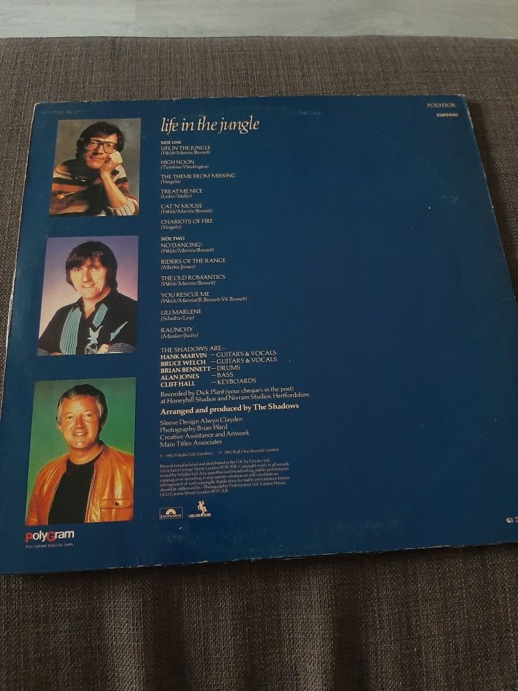 Disco Vinil The Shadows - Life in the jungle