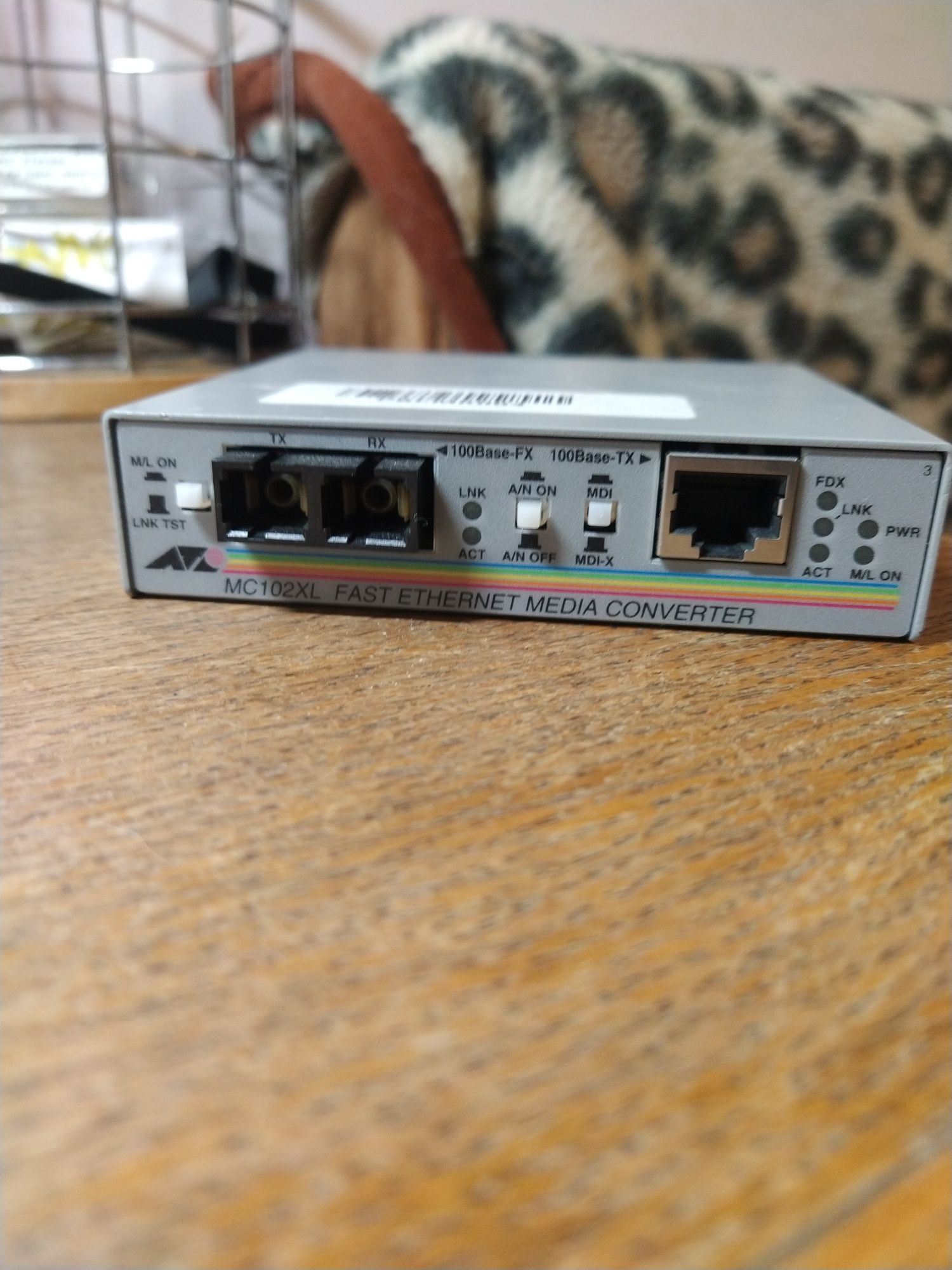 Fast Ethernet Media converter MC102XL