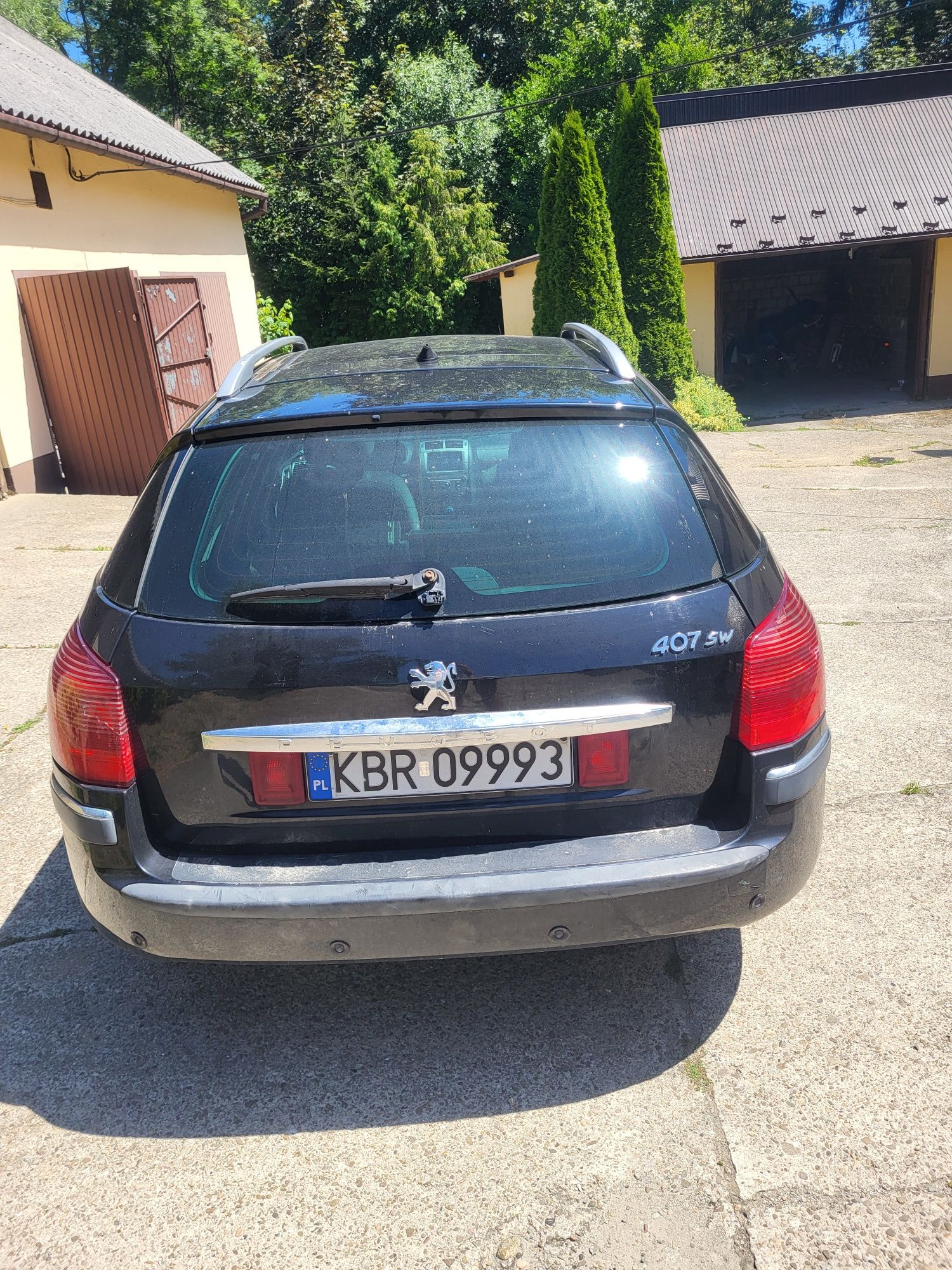 Peugot 407sw 2.0hdi  sprawny, zawieszenie przód do zrobienia