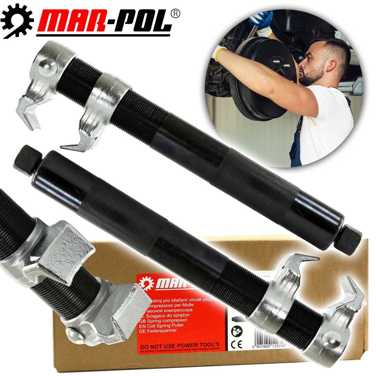 MAR-POL Ściągacz Do Sprężyn Amortyzatora Mechaniczny 23-280mm M80436