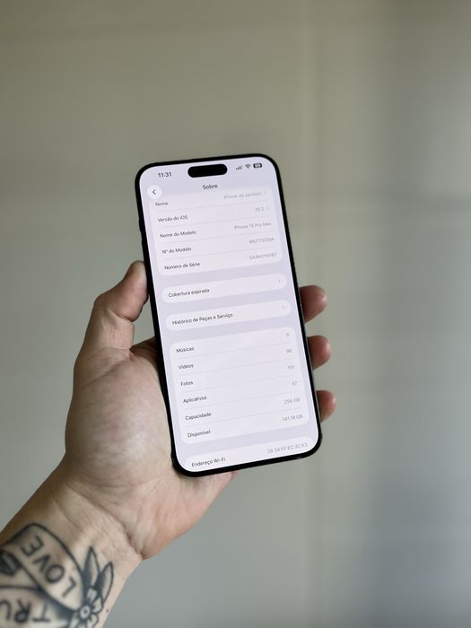 Iphone 15 pro max 256 giga!