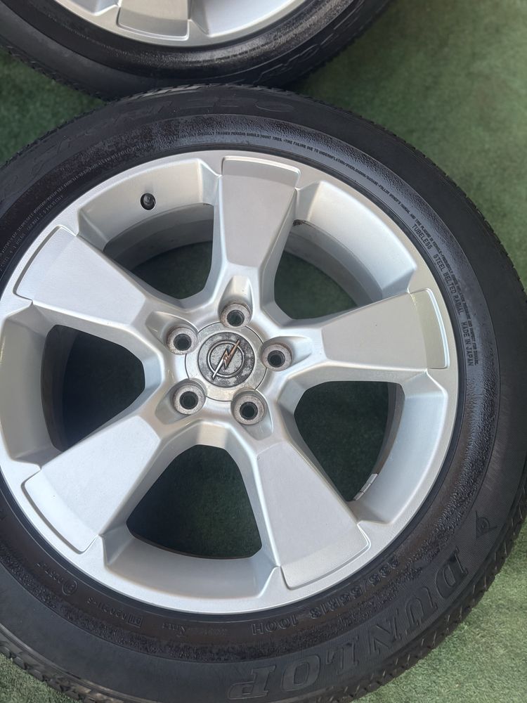 5x115 7J18 OPEL felgi aluminiowe TPMS 70,1 ANTARA CAPTIVA ASTRA J