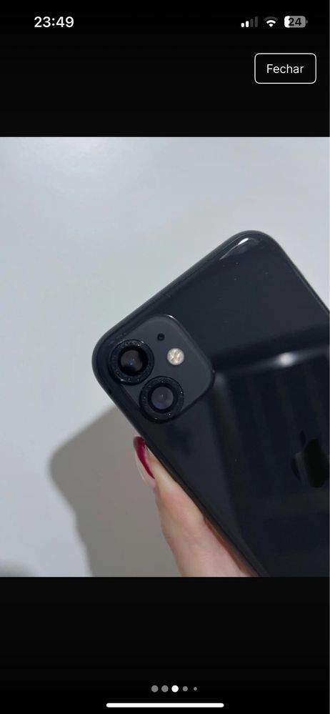 Iphone 11 preto em otimo estado