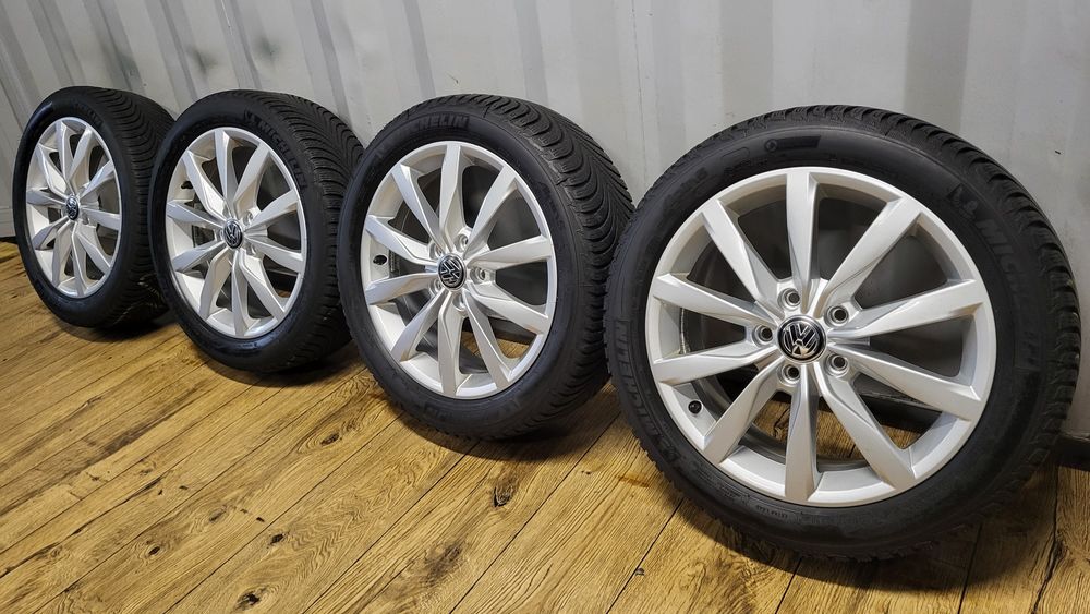 Felgi Vw Dijon 17" 5x112 z oponami 205/50 R17 Golf 8 7 6 Touran Caddy