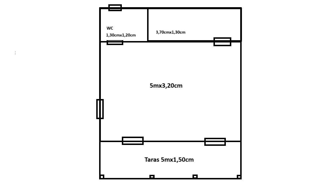 Domek Letniskowy / Domek Działkowy 5x6 Arek SZYBKA REALIZACJA