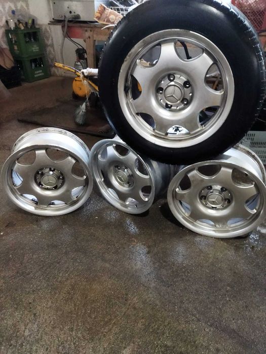 Jantes de 16'' e diferêncial em aluminio para Mercedes