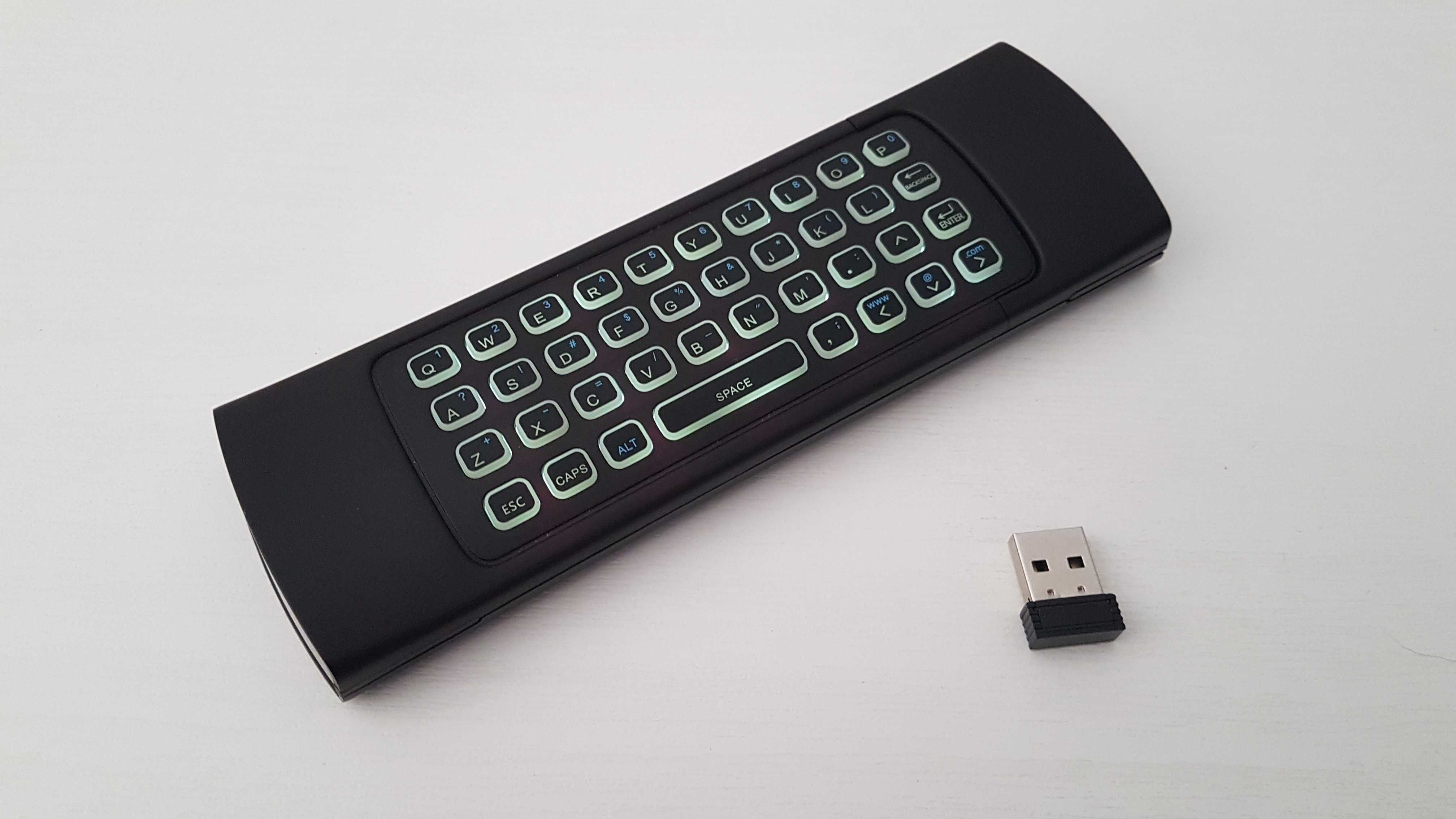 Comando Air Mouse Teclado Traseiro