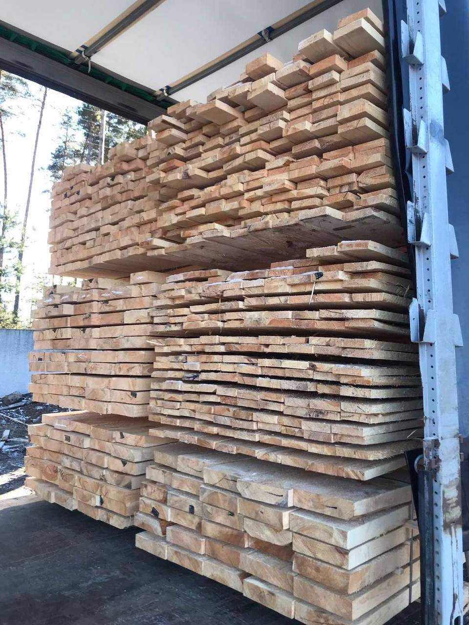 Брус, доска, балки, стропила 50*150-200 мм (производство есть НДС)