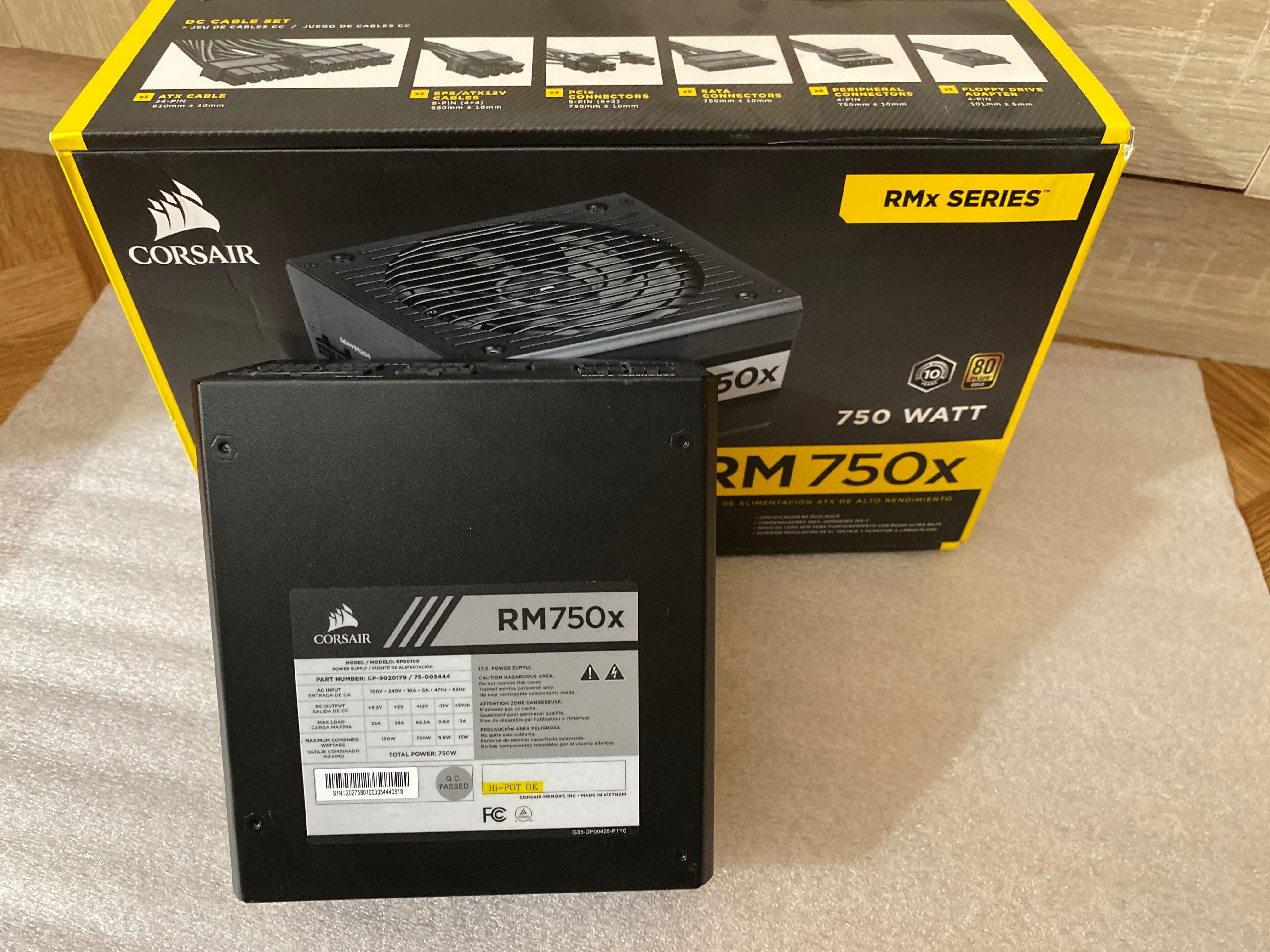 Блок питания Corsar RM750X (750 Вт)