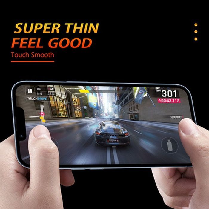 Szkło hybrydowe Bestsuit Flexible 5D Full Glue do iPhone 16 czarny