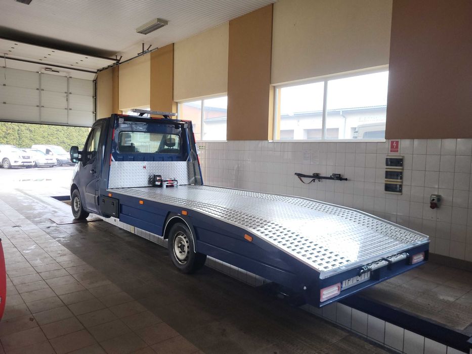 Renault master zabudowa autolaweta pomoc drogowa Nowpol
