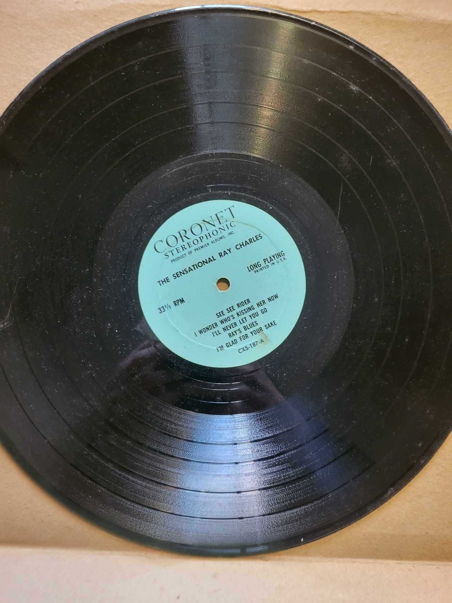 Disco Vinyl | "The Sensational", Ray Charles