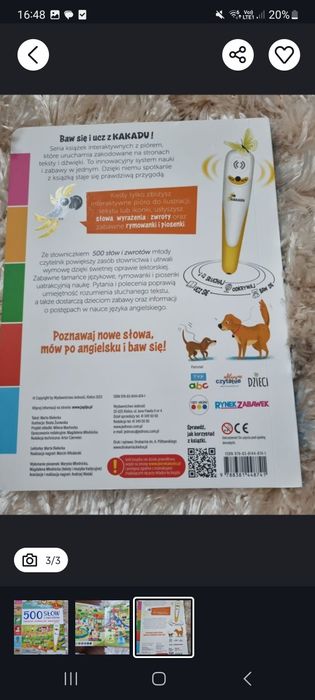 Kakadu ksiazka 500 słów I zwrotow